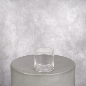 Glass Vase (5 x 5 x 5 in)