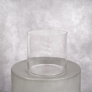 Glass Vase (6 x 6 x 6 in)